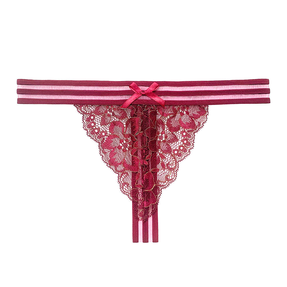 Love&S T-Back Lace Thong Panty